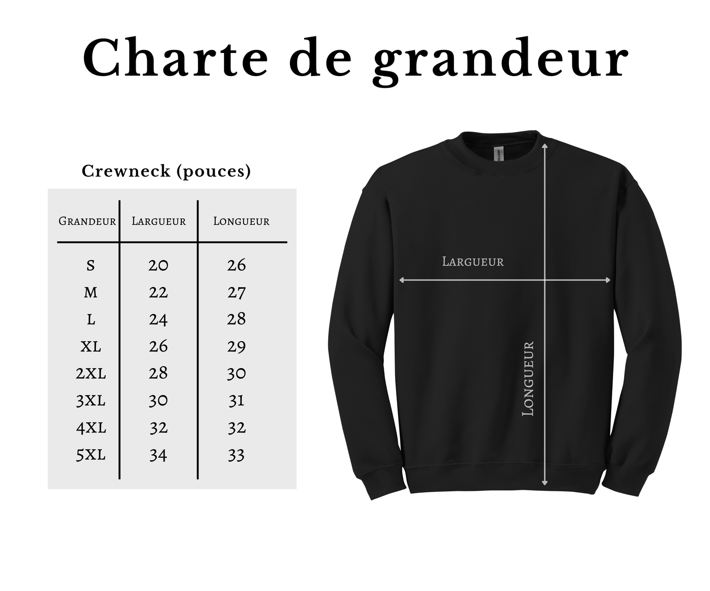 Crewneck brodé Caufield - Canadiens⚜️