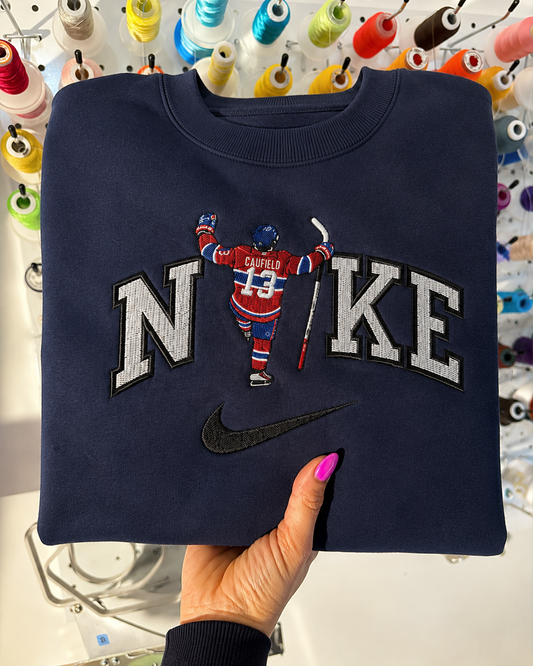 Crewneck brodé Caufield - Canadiens⚜️