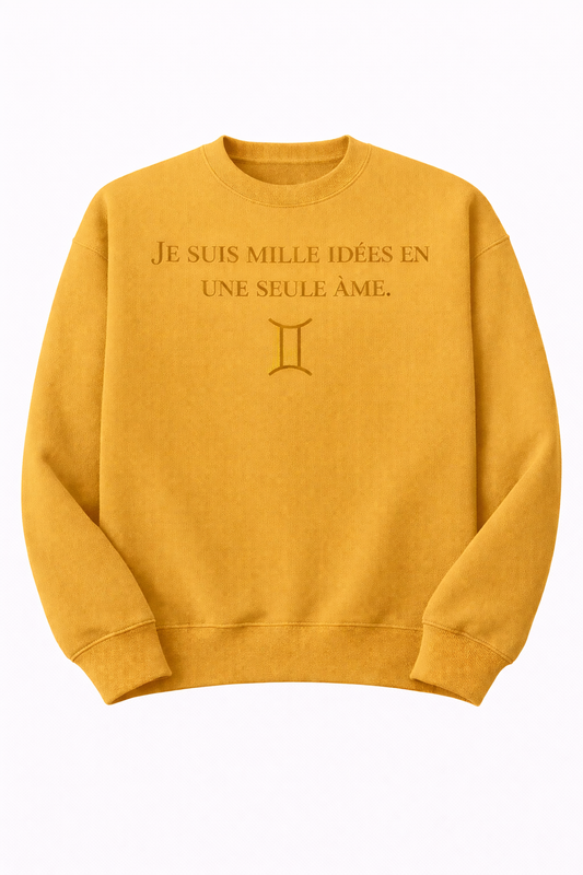 Crewneck Gémeaux