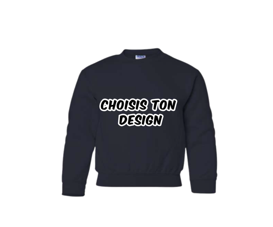 Crewneck Essentiel Namyco enfant– Bleu marin