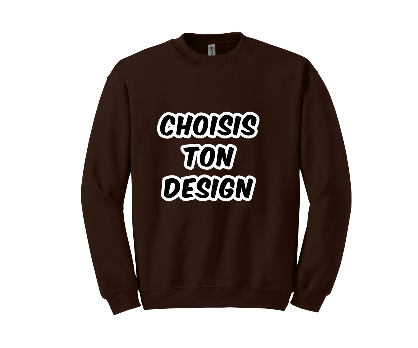 Crewneck Essentiel Namyco – Brun foncé| XXlarge